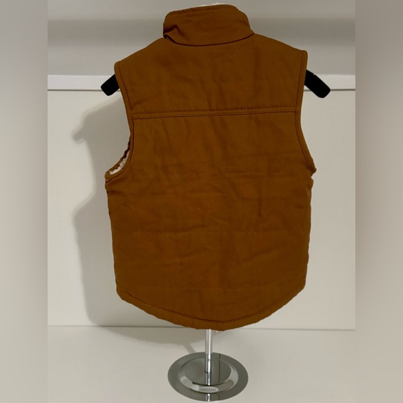 Original Weatherproof Vintage Children's Tan Puffer Vest Size:Small (8) NWT - Picture 5 of 11
